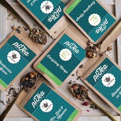 Blueberries in Green, Green Tea, Trial Size