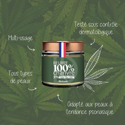 Beurre 100% chanvre BIO