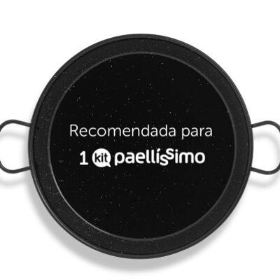 PAELLERA 32cm 2-3 Rac. INDUCCIÓN / Vitro / Fuego / Horno. Ideal para KIT Paellíssimo