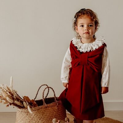 Vestido navideño Emma - 100% algodón