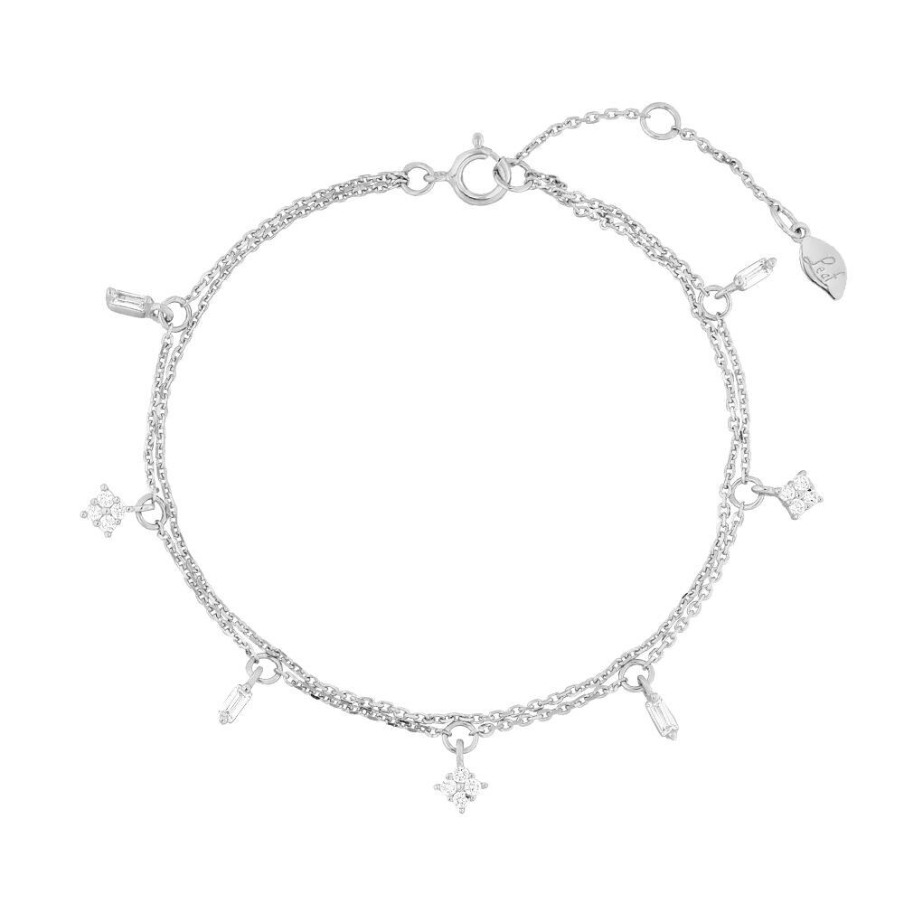 Bracelet CRYSTAL, 925 sterling silver