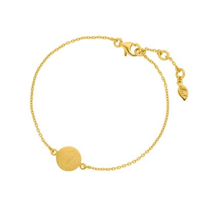 Pulsera Slices, baño de oro amarillo de 18 k