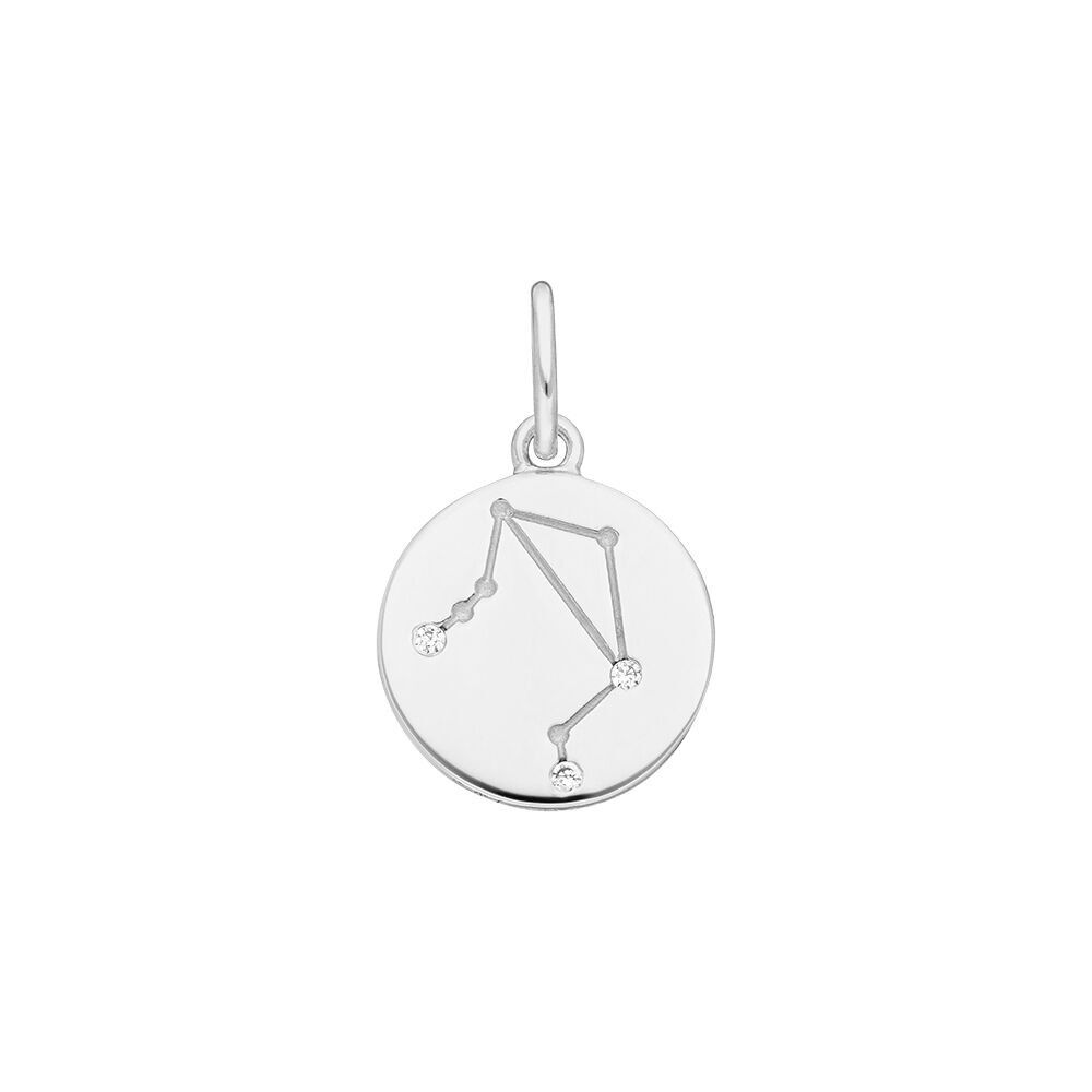Libra ZODIAC SIGN, 925 sterling silver