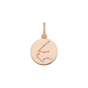 SIGNE DU ZODIAQUE Verseau, Plaqué Or Rose 18K 1