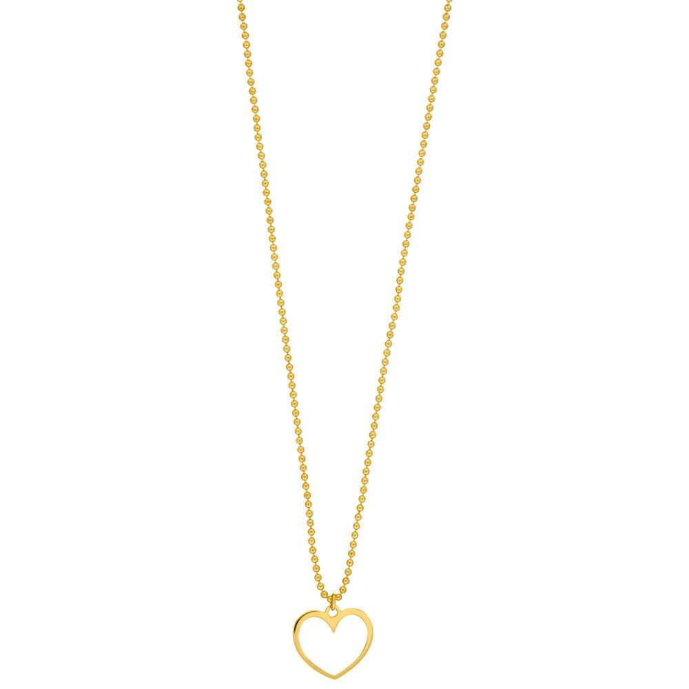 Collana GENTLE HEART, oro giallo 14K