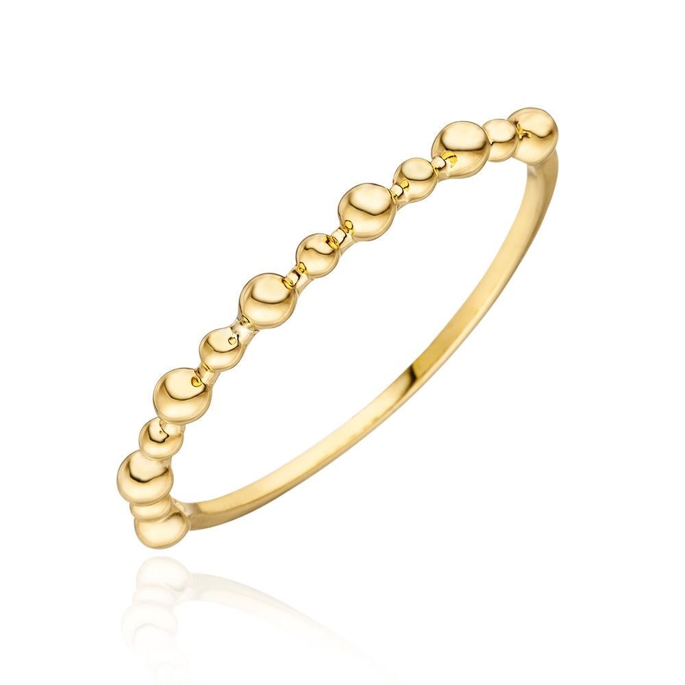 Ring ball, 18K yellow gold