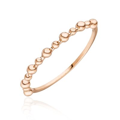 Ring ball, 18K rose gold