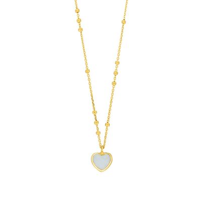 Collana San Valentino, oro giallo