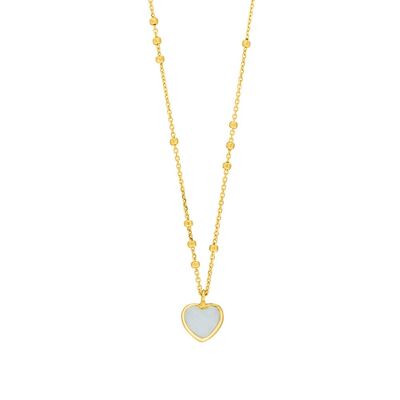 Necklace Valentine, yellow gold