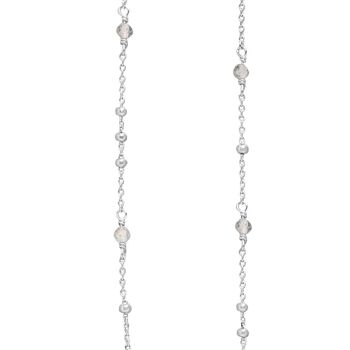 Collier Flying Gems, labradorite, 90cm, argent sterling 925 2