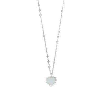 Necklace Valentine, silver