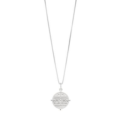 Necklace Lucky Coin, 60cm, 925 sterling silver