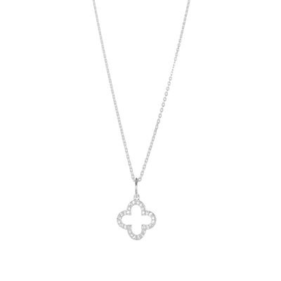 Collana Shamrock, argento