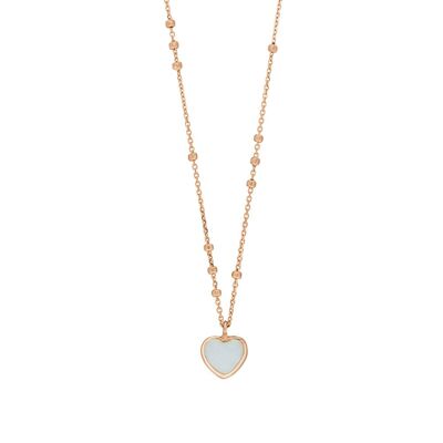 Necklace Valentine, rose gold