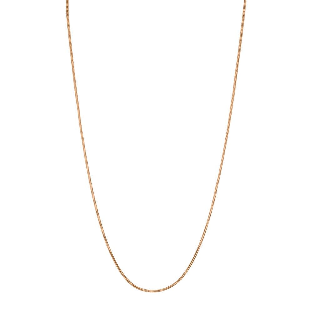 Choker Snake, 43 cm, 18 K Rosegold vergoldet