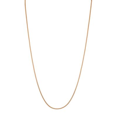 Choker Snake, 43 cm, 18k rose gold plated