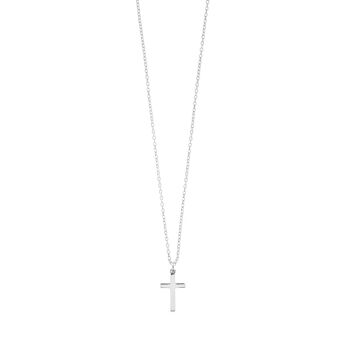 Collier croix, argent sterling 925 2