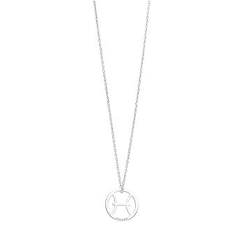 Collier Poissons, argent sterling 925