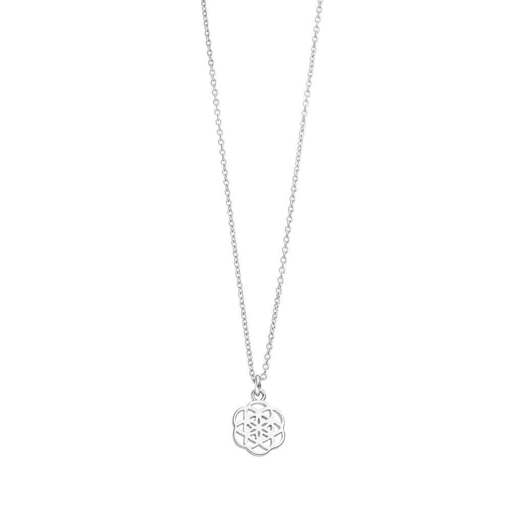 Necklace Flower of Life, 45cm, 925 sterling silver