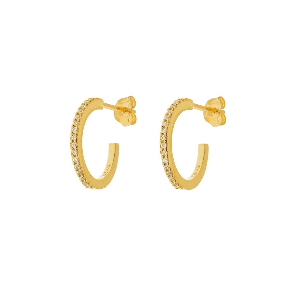 Creole Circle of Life, mini, 18K yellow gold plated