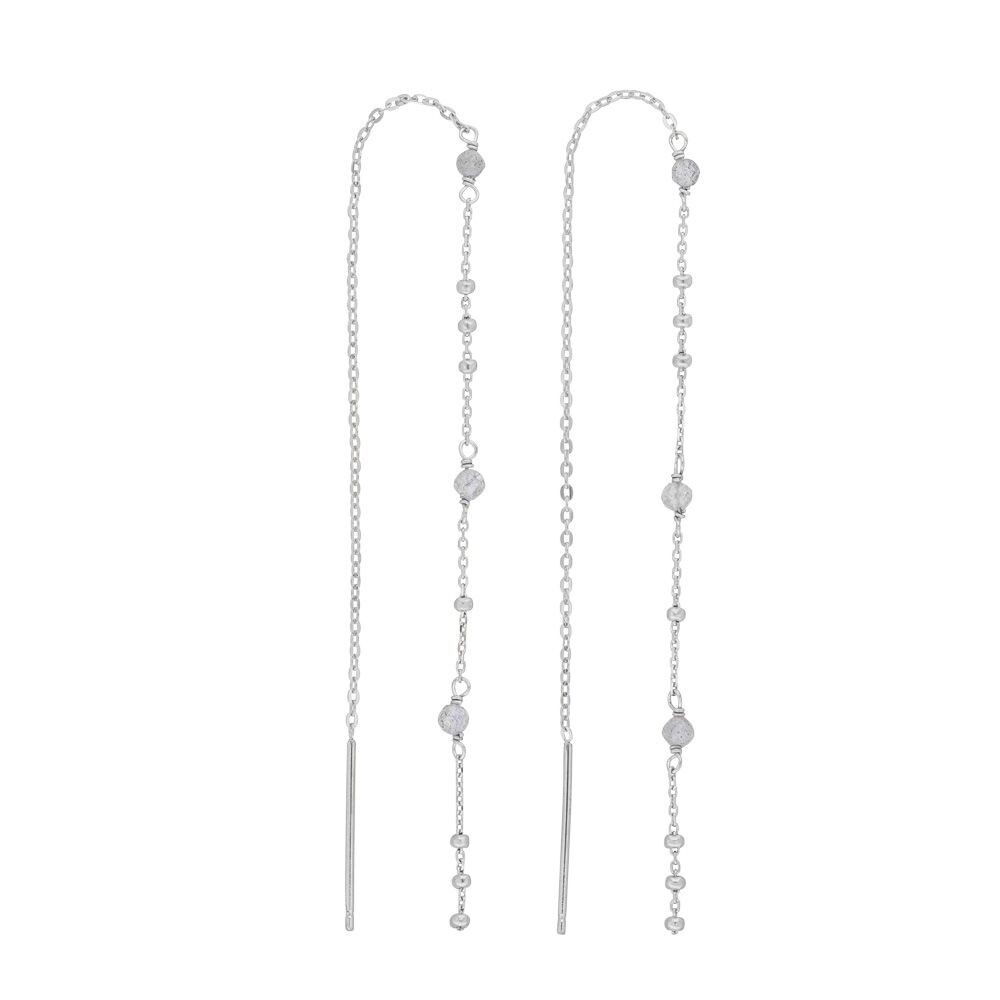 Pendientes Flying Gems, labradorita, plata de ley 925