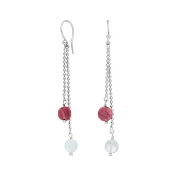 Boucles d'oreilles Gorgeous Gems, argent sterling 925