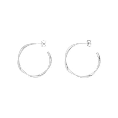 Twist creolo, 20mm, argento sterling 925