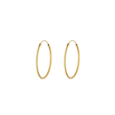 Creole Pure, 30mm, 18K yellow gold plated
