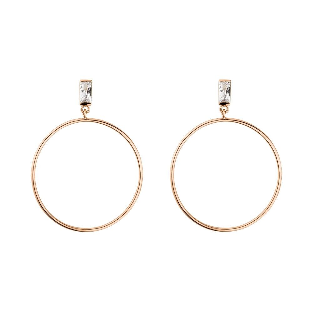 Orecchini SPARKLE, placcati oro rosa 18 K