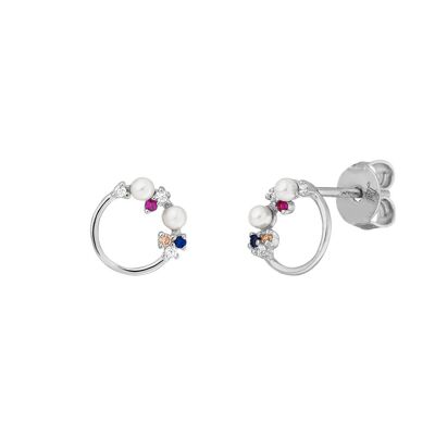 Ear studs Mini CANDY, 925 sterling silver