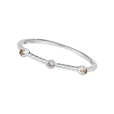 Precioso anillo, labradorita, plata de ley 925