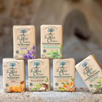 Savon Solide Extra Doux Surgras - Huile d'Argan - Base de savon d'origine végétale - Enrichi en Huile d'Olive 3