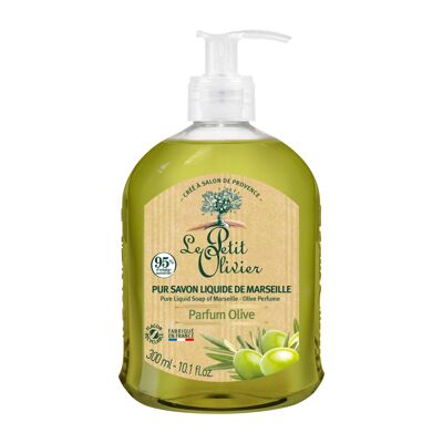 Pure Marseille Liquid Soap - Olive Scent from the Grasse Region - 95% Natural Origin
