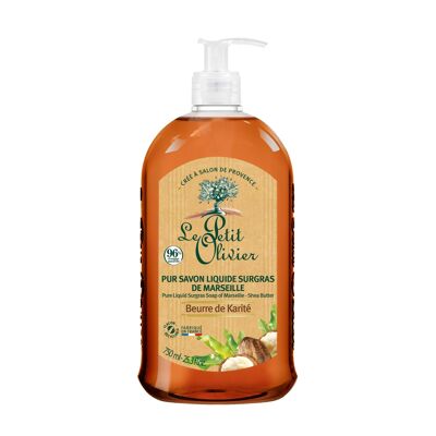 Pure Marseille Surgras Liquid Soap - Enriched with Shea Butter - 96% Natural Origin