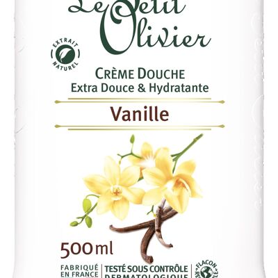 Crema Doccia Idratante - Vaniglia - PH Neutro Per La Pelle - Senza Sapone, Senza Coloranti