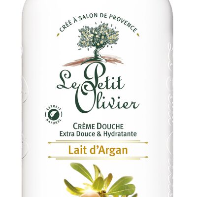 Crème Douche Extra Douce & Hydratante - Lait d'Argan - PH Neutre Pour La Peau - Sans Savon, Sans Colorant