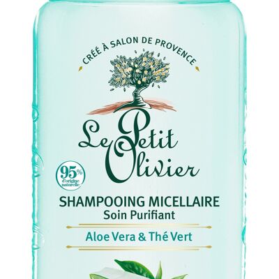 Purifying Care Micellar Shampoo - Purifica e schiarisce - Capelli da normali a grassi - Aloe Vera e tè verde - Senza siliconi, senza solfati