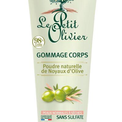 Körperpeeling - Peelt - Glättet und erweicht - Normale bis trockene Haut - Natürliches Olivenkernpulver - 98 % natürlichen Ursprungs - Sulfatfrei
