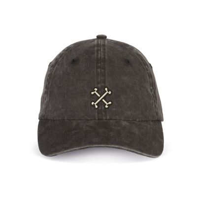 OS • Black embroidered cap