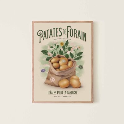 Poster - Patate da fiera - 50x70cm