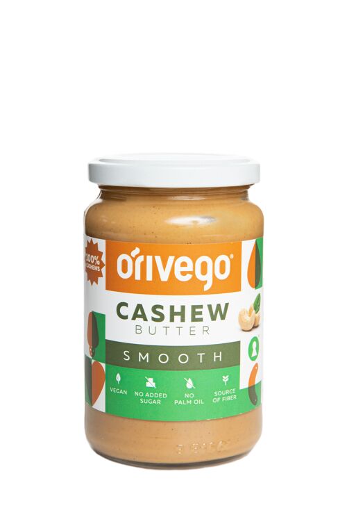 Cashew smooth nut butter 340g