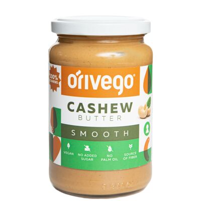 Cashew smooth nut butter 340g