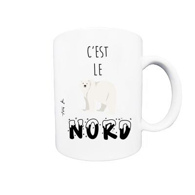 Mug C'est le Nord