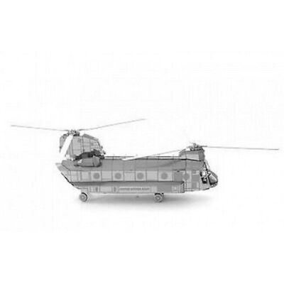 Chinook Helicopter Metal Building Kit