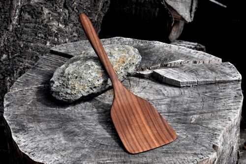 Wooden spatula - black walnut Premium