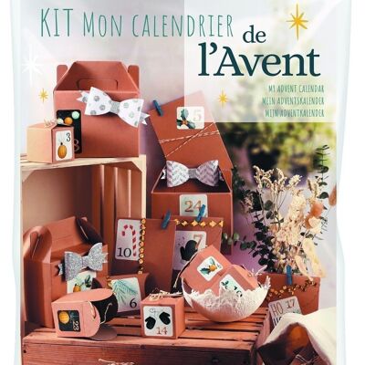 KIT CALENDARIO DELL'AVVENTO 24 SCATOLE