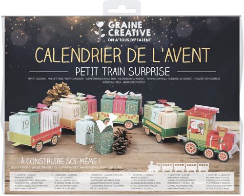 CALENDRIER DE L'AVENT PETIT TRAIN SURPRISE