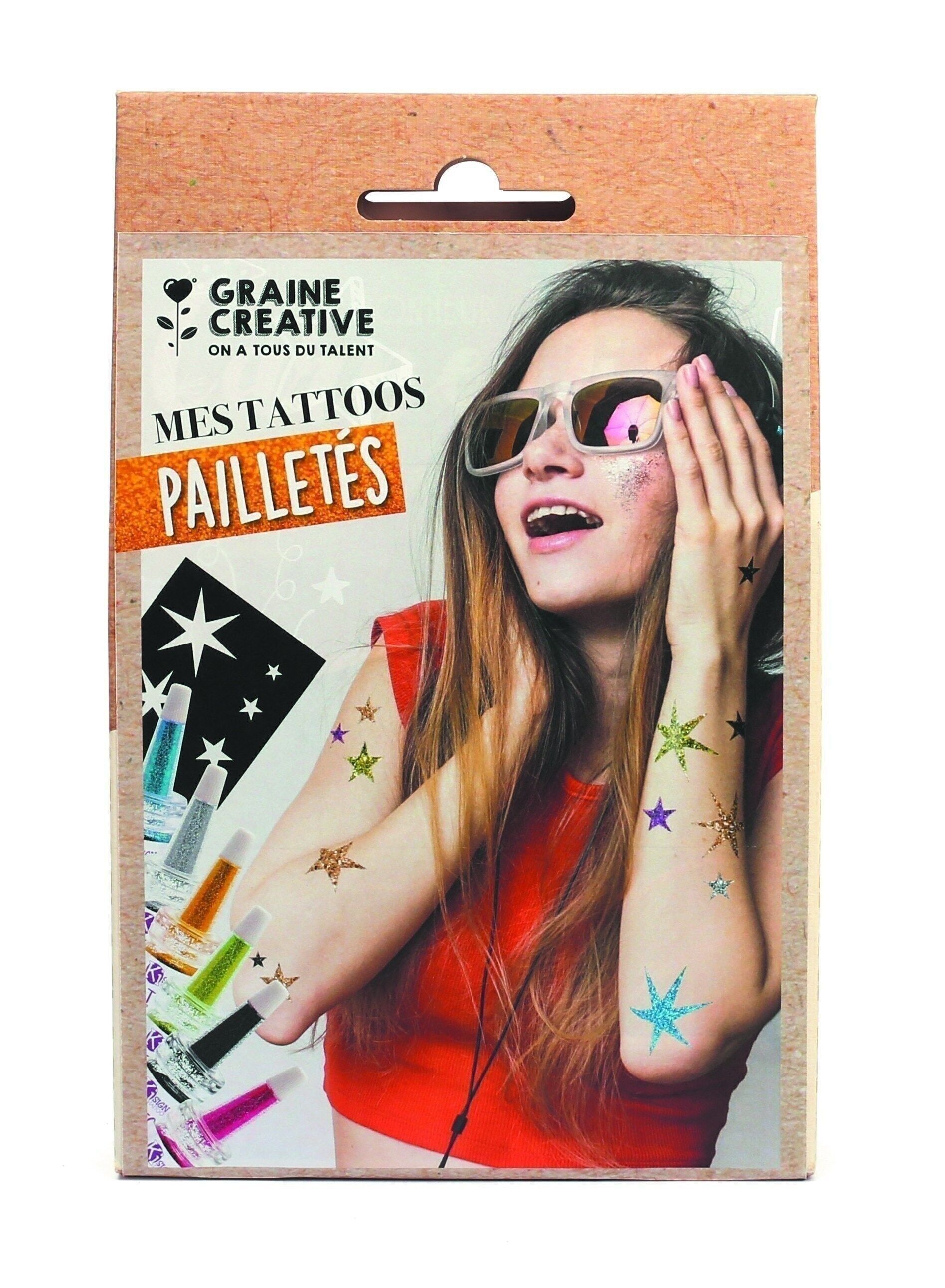 HOLIDAY GLITTER TATOO KIT