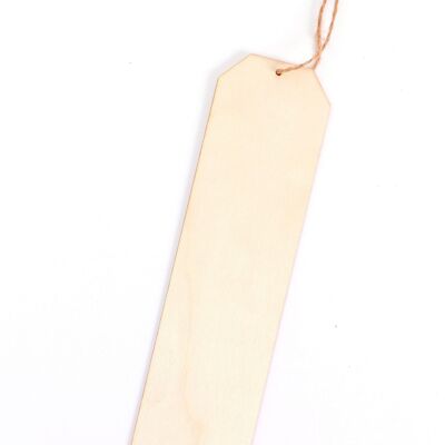 WOODEN BOOKMARKS 190x50x2mm