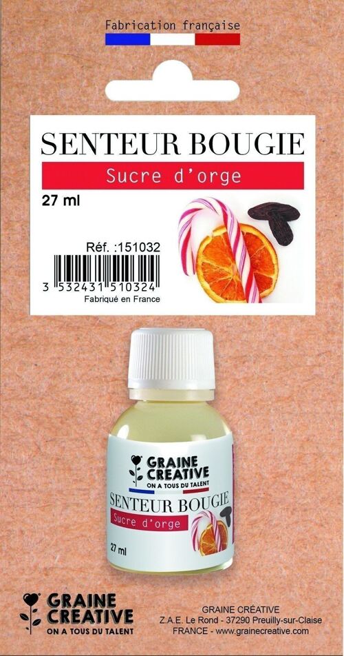 SKIN SENTEUR BOUGIE SUCRE D'ORGE 27 ML